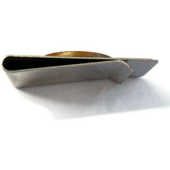 1956 20 Centavos Coin Money Clip Stainless Steel Wallet Cash Holder Silver - Picture 5 of 8